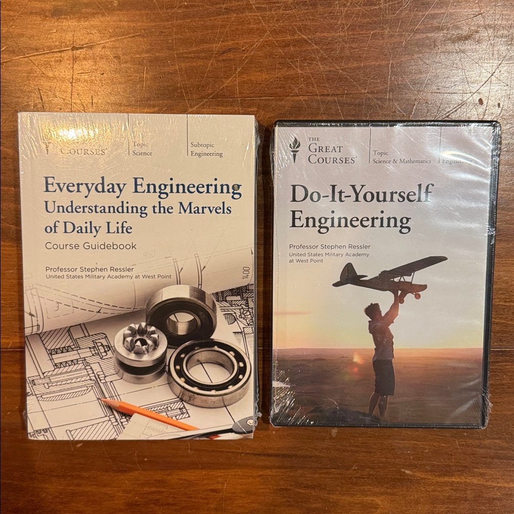 NIP The Great Course 10 DVD Set + Book Everyday Engineering Do-It-Yourself NEW